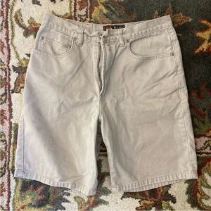 Men's Gray Denim Shorts